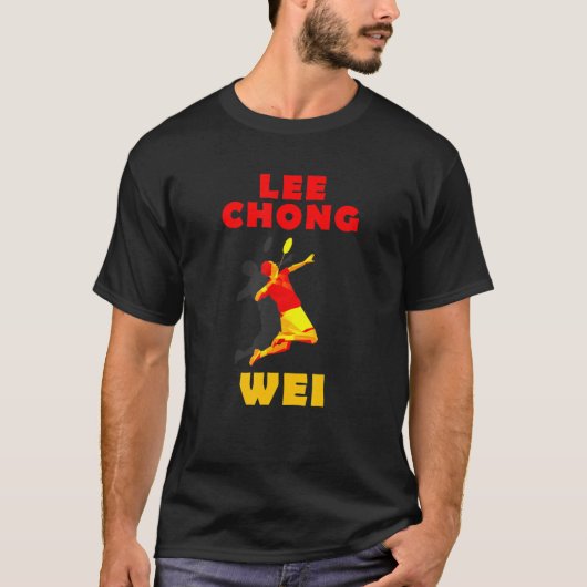 Lee Chong Wei Badminton T-shirt (Voorkant)