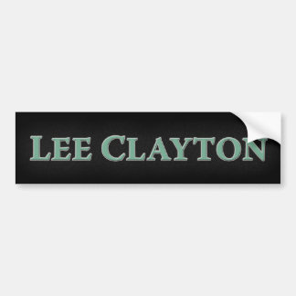 Lee Clayton Bumpersticker