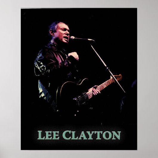 Lee Clayton Live Poster 2 (Voorkant)
