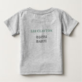 Lee Clayton Rocks Baby Shirt (Achterkant)