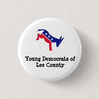 Lee County Young Democraten Ronde Button 3,2 Cm