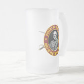 Lee (een paar goede Mannen) Matglas Bierpul (Voorkant rechts)