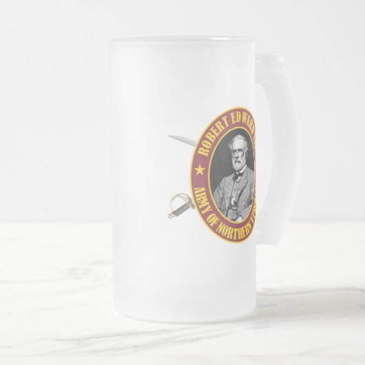 Lee (een paar goede Mannen) Matglas Bierpul (Voorkant rechts)