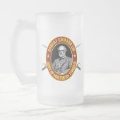 Lee (een paar goede Mannen) Matglas Bierpul (Links)