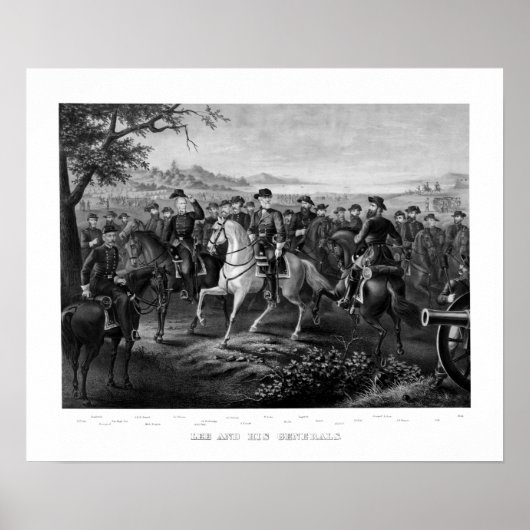 Lee en Zijn Generals Poster (Voorkant)