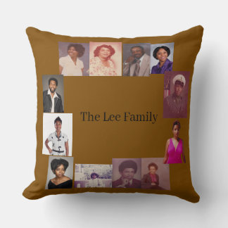 Lee Familie Worp Kussen