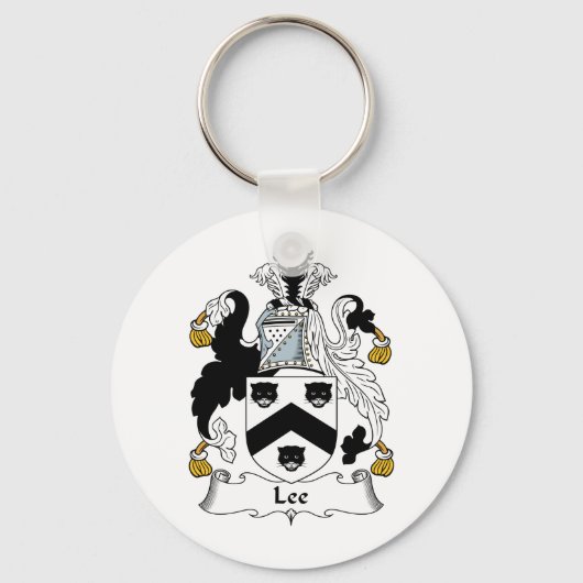 Lee familiewapen sleutelhanger (Voorkant)