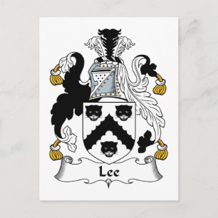 Lee Family Crest Briefkaart