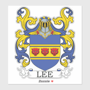 Lee Family Crest Sticker