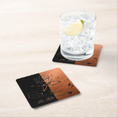 Lee Hiller Designs Accents Black Copper Kartonnen Onderzetters (Insitu)