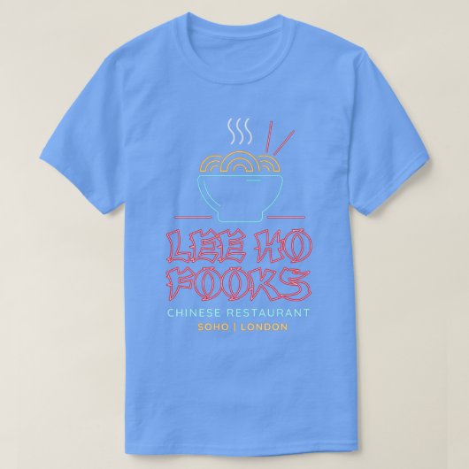Lee Ho Fooks Chinees restaurant T-shirt (Design voorkant)