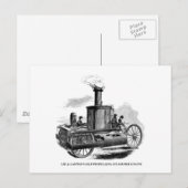 Lee & Larned Fire Engine Briefkaart (Voorkant / Achterkant)