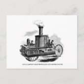 Lee & Larned Fire Engine Briefkaart (Voorkant)