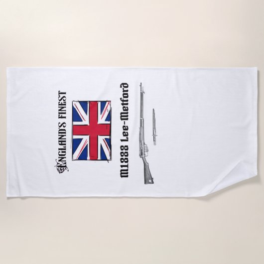 Lee Metford rifle Strandlaken (Voorkant)