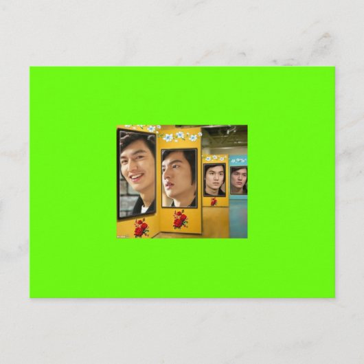 Lee min. ho ventilatoren voor altijd briefkaart (Voorkant)