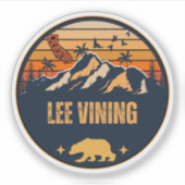 Lee Vining, Californië Sticker (Voorkant)