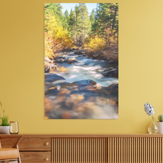 Lee Vining Creek Canvas Afdruk (Insitu (Woonkamer))
