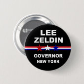 Lee Zeldin Governor New York 2022 Ronde Button 5,7 Cm (Voorkant /achterkant)