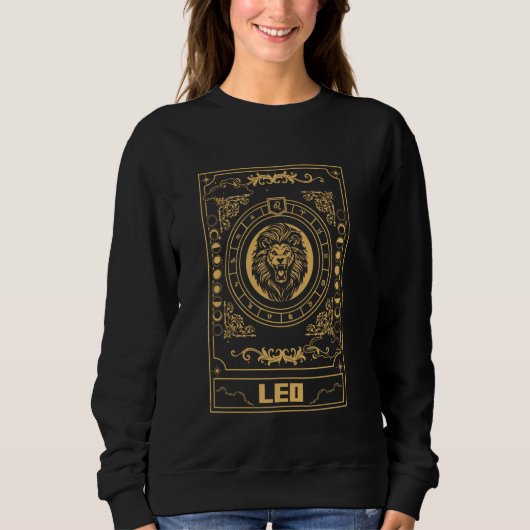 Lee Zodiac Symbool Lee Horoscoop Astrologisch Trui (Voorkant)