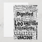 Lee Zodiac Woordwolk Spiraal Kaart (Voorkant / Achterkant)