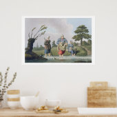 Leech Finders uit het graf "Costume of Yorkshire" Poster (Keuken)