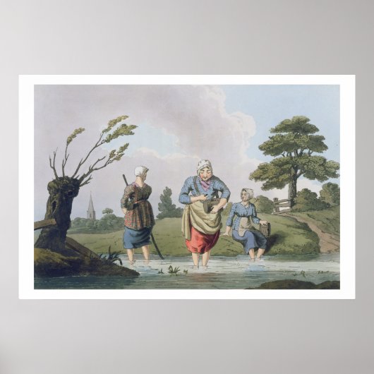 Leech Finders uit het graf "Costume of Yorkshire" Poster (Voorkant)