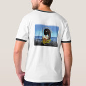 Leech Lake Brewing Co., Loch Leech Monster, Mannen T-shirt (Achterkant)