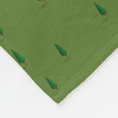 Leech lake Reisplattegrond Fleece Deken (Hoek)