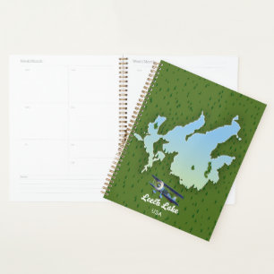 Leech lake Reisplattegrond Planner