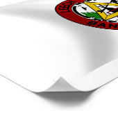 Leech Lake Reservation Flag Poster Print (Hoek)