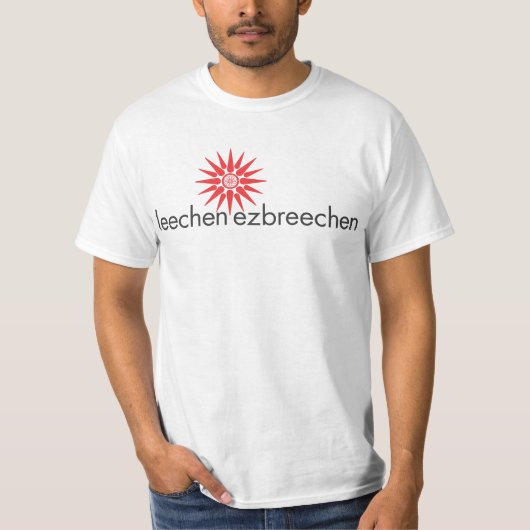 leechen ezbrechen t-shirt (Voorkant)