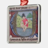 Leeching uit de "Traite de Medecine" Metalen Ornament (Links)