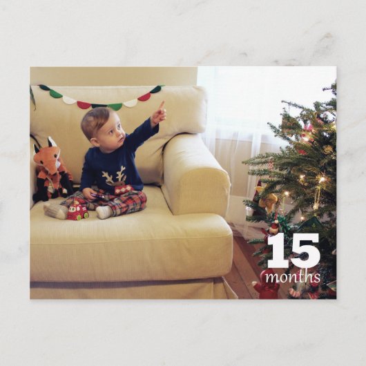 Leed - 15 maanden briefkaart (Voorkant)