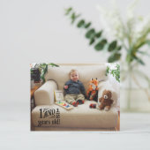 Leed - 18 maanden briefkaart (Staand voorkant)