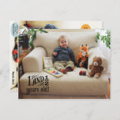 Leed - 18 maanden briefkaart (Voorkant / Achterkant)