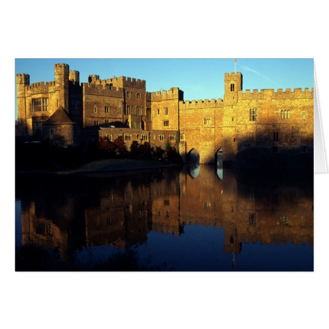 Leeds Castle, 12th c., Norman stronghold en (Voorkant Horizontaal)