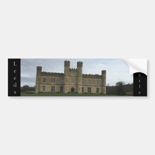 Leeds Castle Bumpersticker (Voorkant)