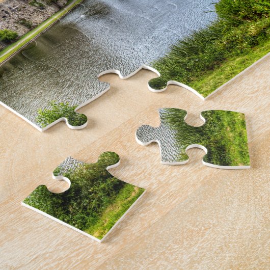 Leeds Castle en Moat Legpuzzel (Zijkant)