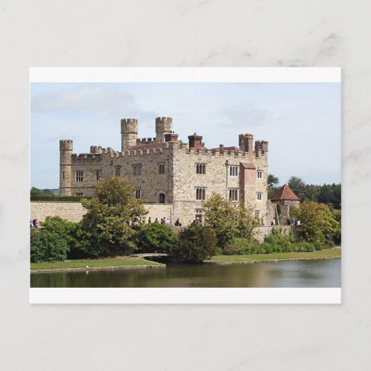 Leeds Castle, Engeland, Verenigd Koninkrijk Briefkaart (Voorkant)