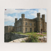 Leed's Castle England Jigzaag Puzzle Legpuzzel (Horizontaal)