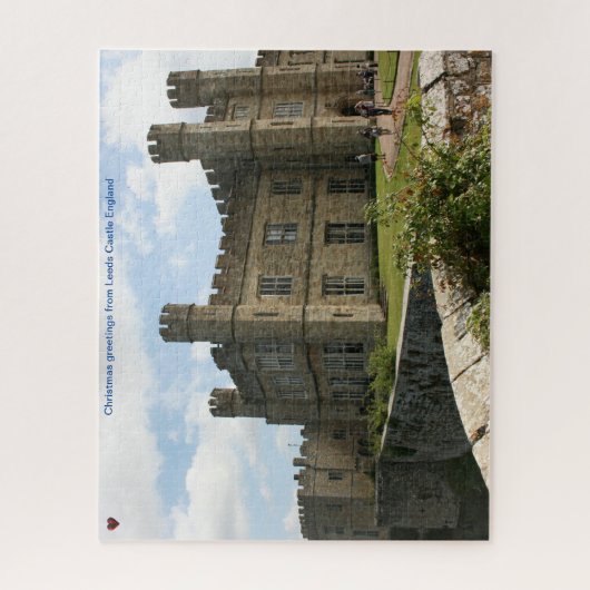 Leed's Castle England Jigzaag Puzzle Legpuzzel (Verticaal)