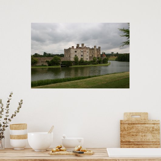 Leeds Castle in Engeland Poster (Keuken)