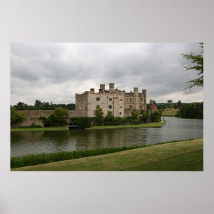 Leeds Castle in Engeland Poster