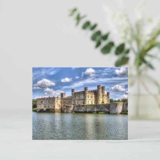 Leeds Castle Kent Briefkaart (Staand voorkant)