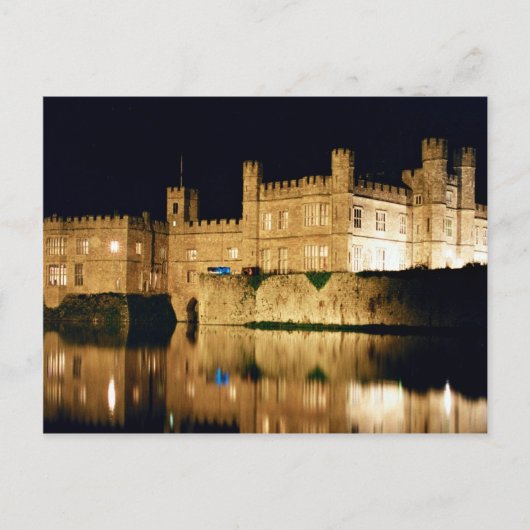 Leeds Castle, Kent, Engeland Briefkaart (Voorkant)