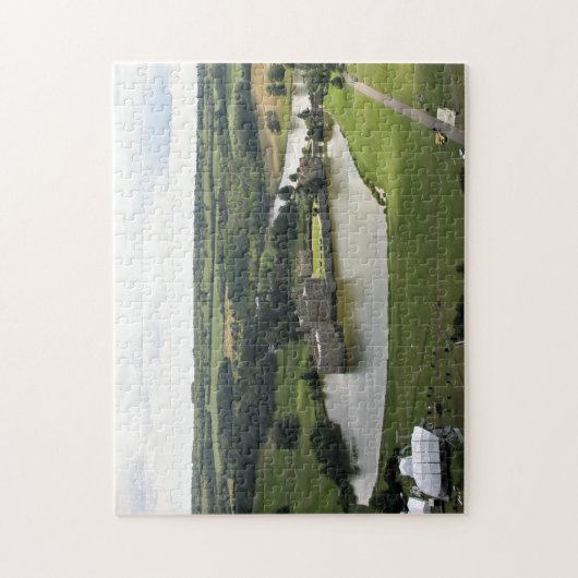 Leeds Castle, Kent van bovenaf Legpuzzel (Verticaal)