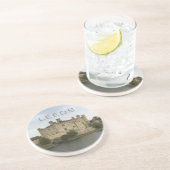 Leeds Castle Zandsteen Onderzetter (Zijkant)