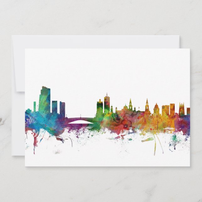 Leeds England Skyline (Voorkant)