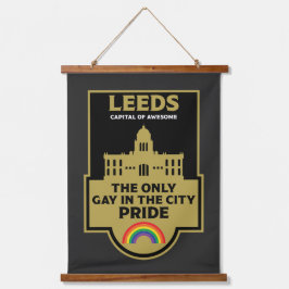 Leeds Gay Pride - Leeds Nederland - LGBT Hangend Wandkleed