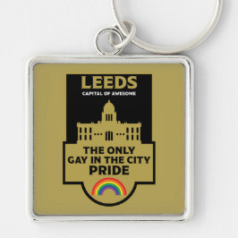 Leeds Gay Pride - Leeds Nederland - LGBT Sleutelhanger